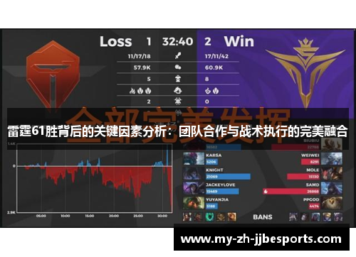 雷霆61胜背后的关键因素分析：团队合作与战术执行的完美融合